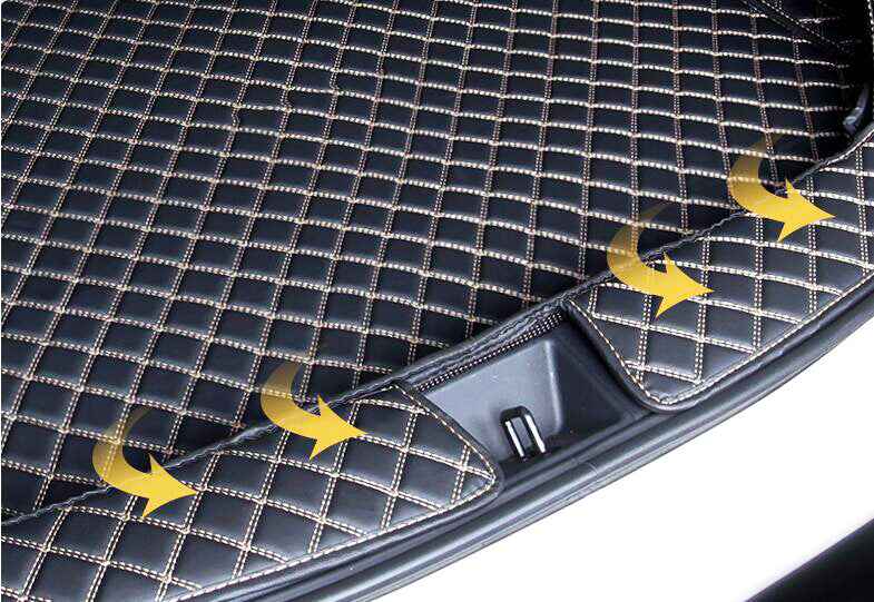 ya 5 8.7 Boot Cargo Liner Tray Rear Trunk Floor Mat compatible for Malibu 2019+