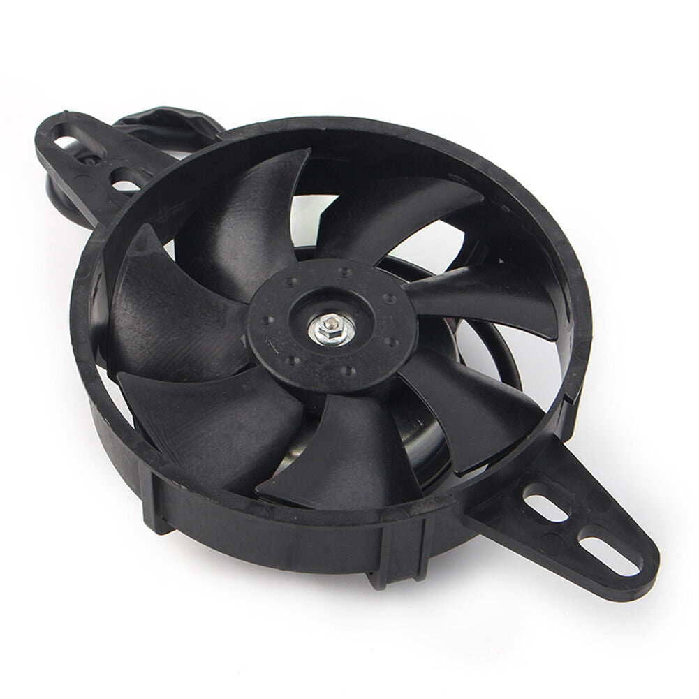 ya 5 8.7 12V Electric Engine Cooling Fan Radiator For 150cc 200cc 250cc ATV Buggy Go Kart