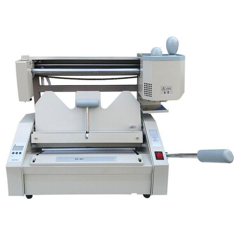 NEW HOT MELT GLUE BOOK BINDER PERFECT BINDING MACHINE A4 SIZE 220V