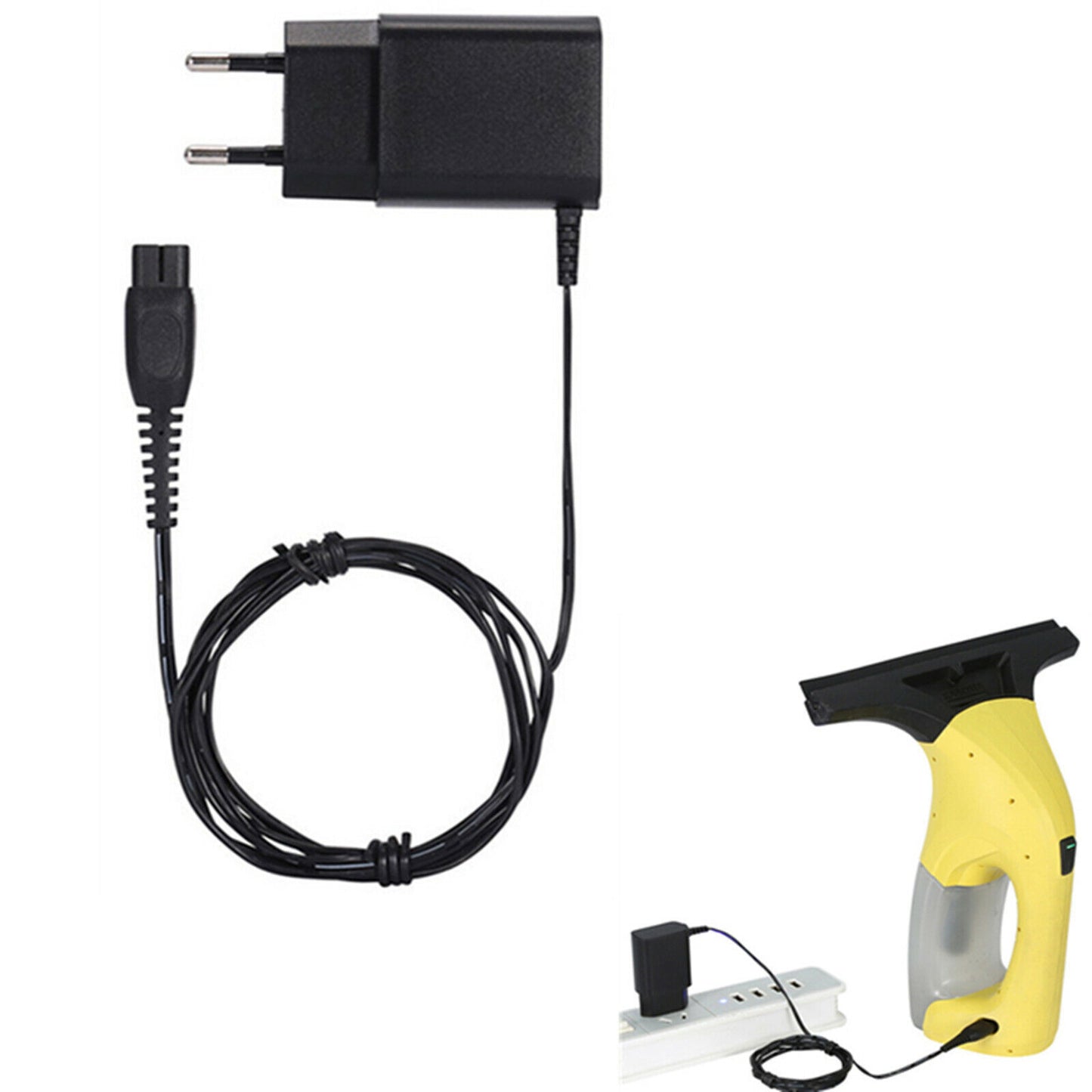ya 25 For Karcher WV Series 5.5V Window Vacuum Cleaner EU Plug Power Charger Adapter