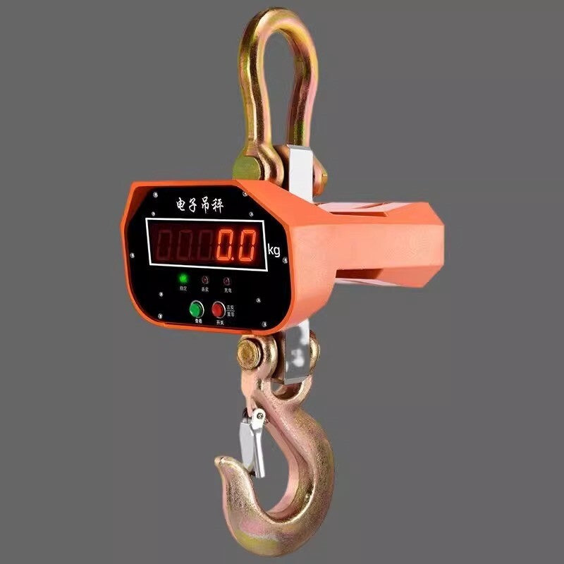 Mini Crane Scale 300KG/660LBS Industrial Hook Hanging Weight Digital LCD Display