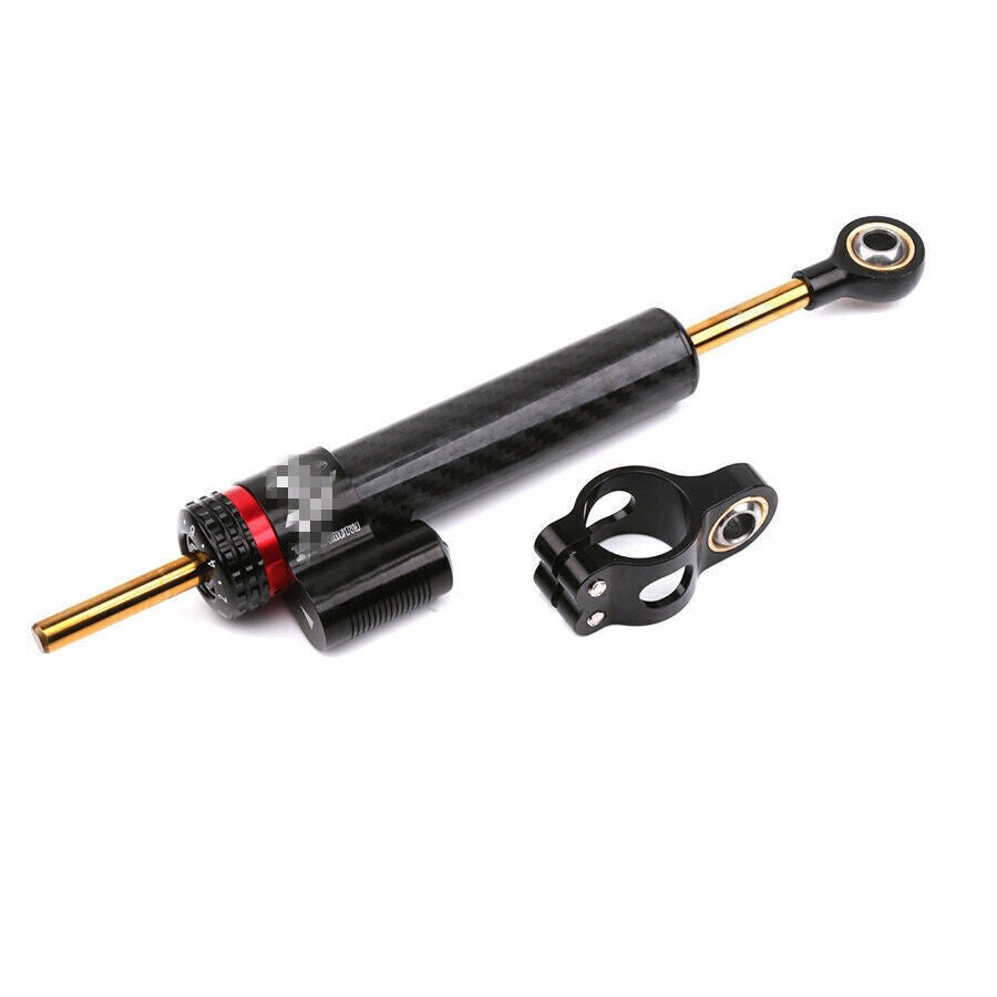 ya 5 8.7 9.8 Motorcycle Steering Damper Stabilizer 16 Lvl Adjust Carbon Fiber Univer