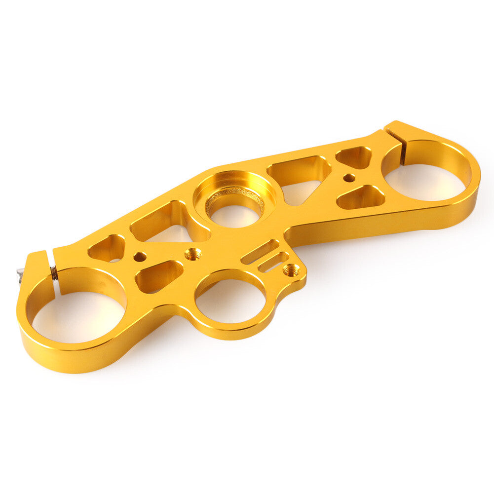 ya 5 8.7 Triple Tree Front End Upper Top Clamp Gold for Yamaha YZF R6 2008-2016 2009 2010
