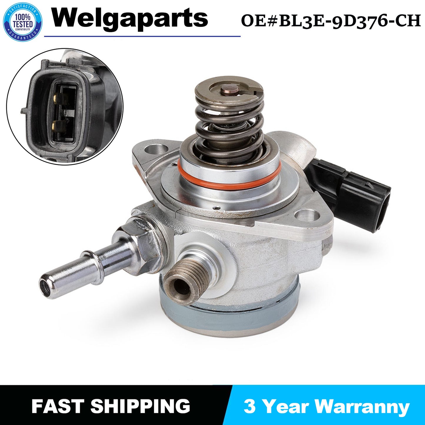 ya 27 7.2 High Pressure Direct Injecton Fuel Pump for Ford 11-16 F-150 3.5L BL3E-9D376-CH