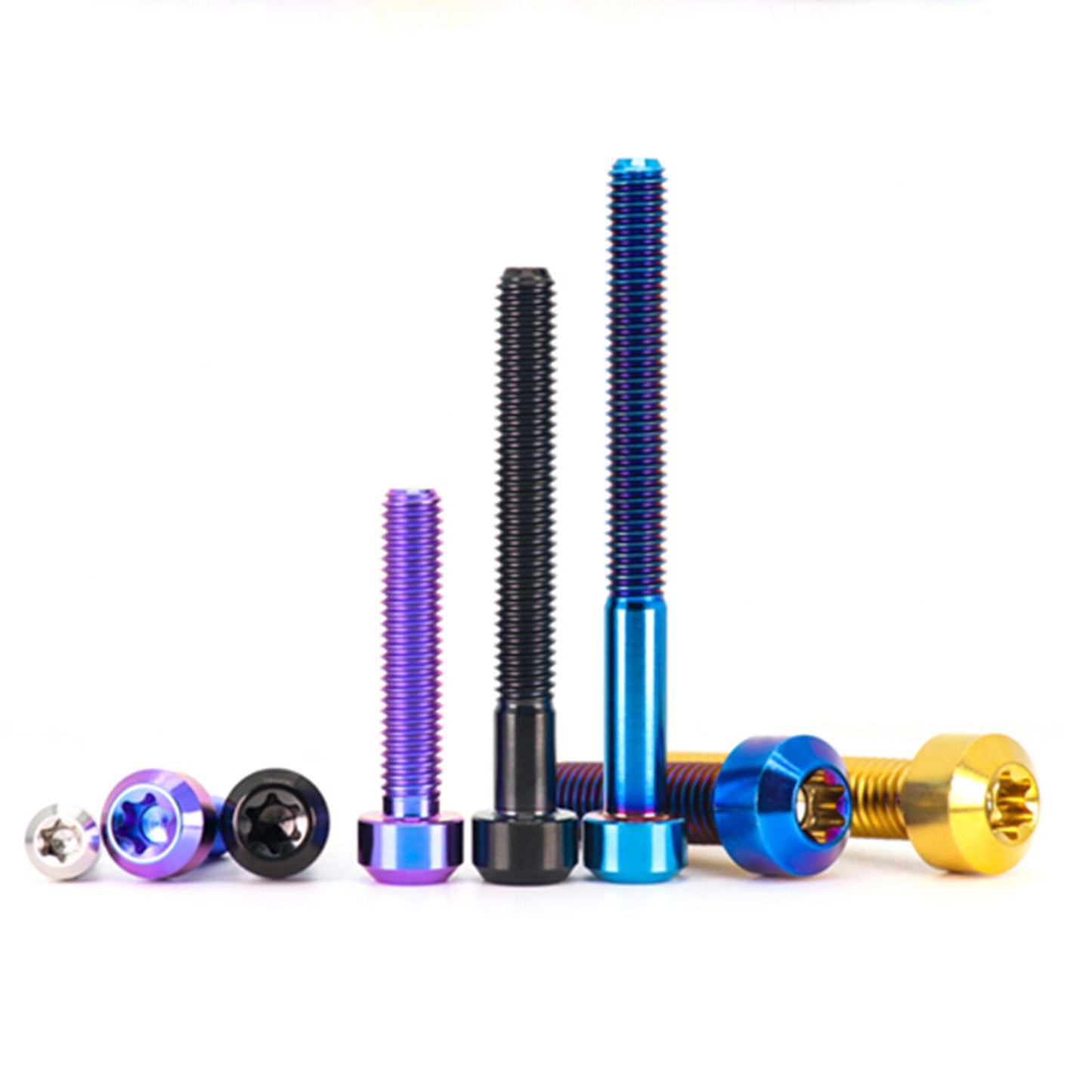 PVD Color Titanium Torx Socket Bolts Conical Head Screws M4 M5 M6 M8