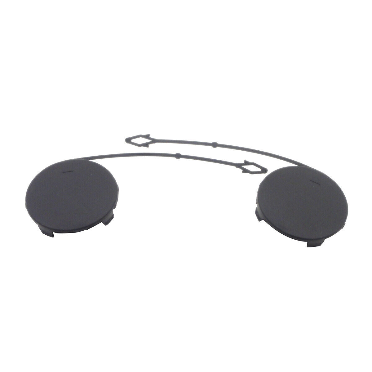 ya 2 6.26.2 Left & Right Front Bumper Tow Hook Eye Cover Caps Fit for BMW X5 E70 2007-2010