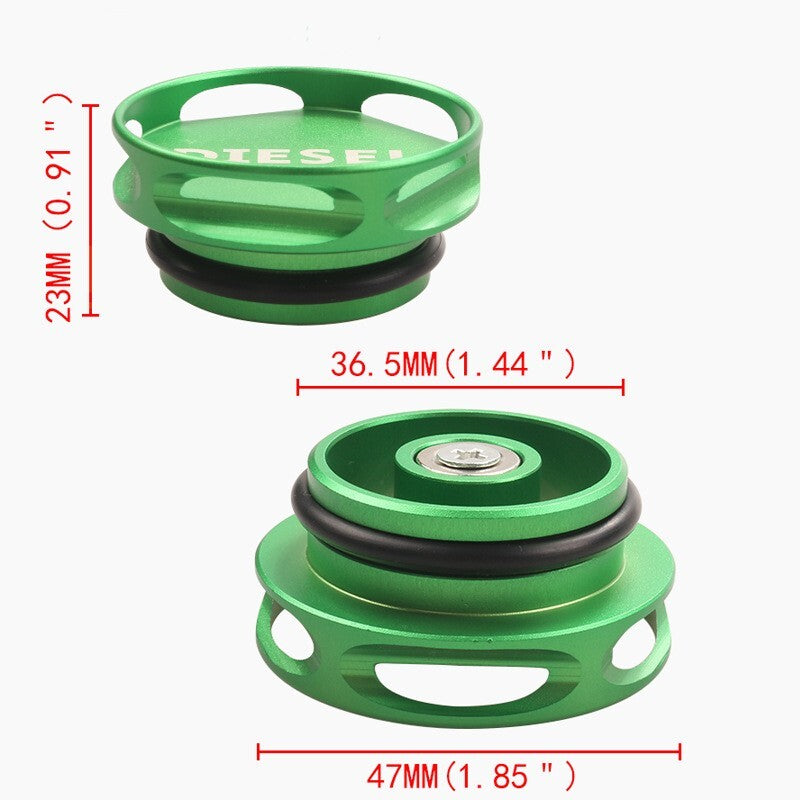 ya 11 6.8 Combo Pack Magnetic Diesel Fuel Cap DEF Cap for Dodge for Ram TRUCK 1500 2500 3500