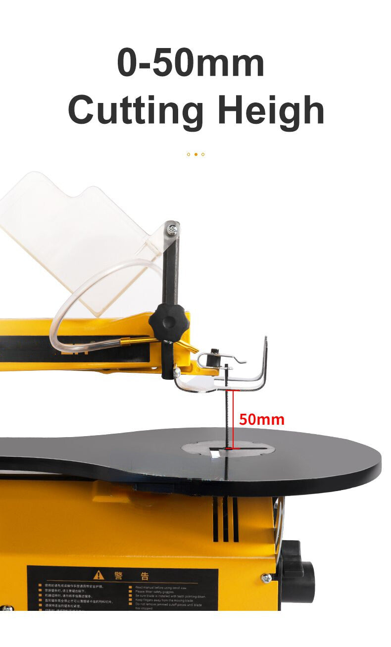 ya 26 Desktop Speed Control Curve Saw Woodworking Table Saw Machine Electric Saw