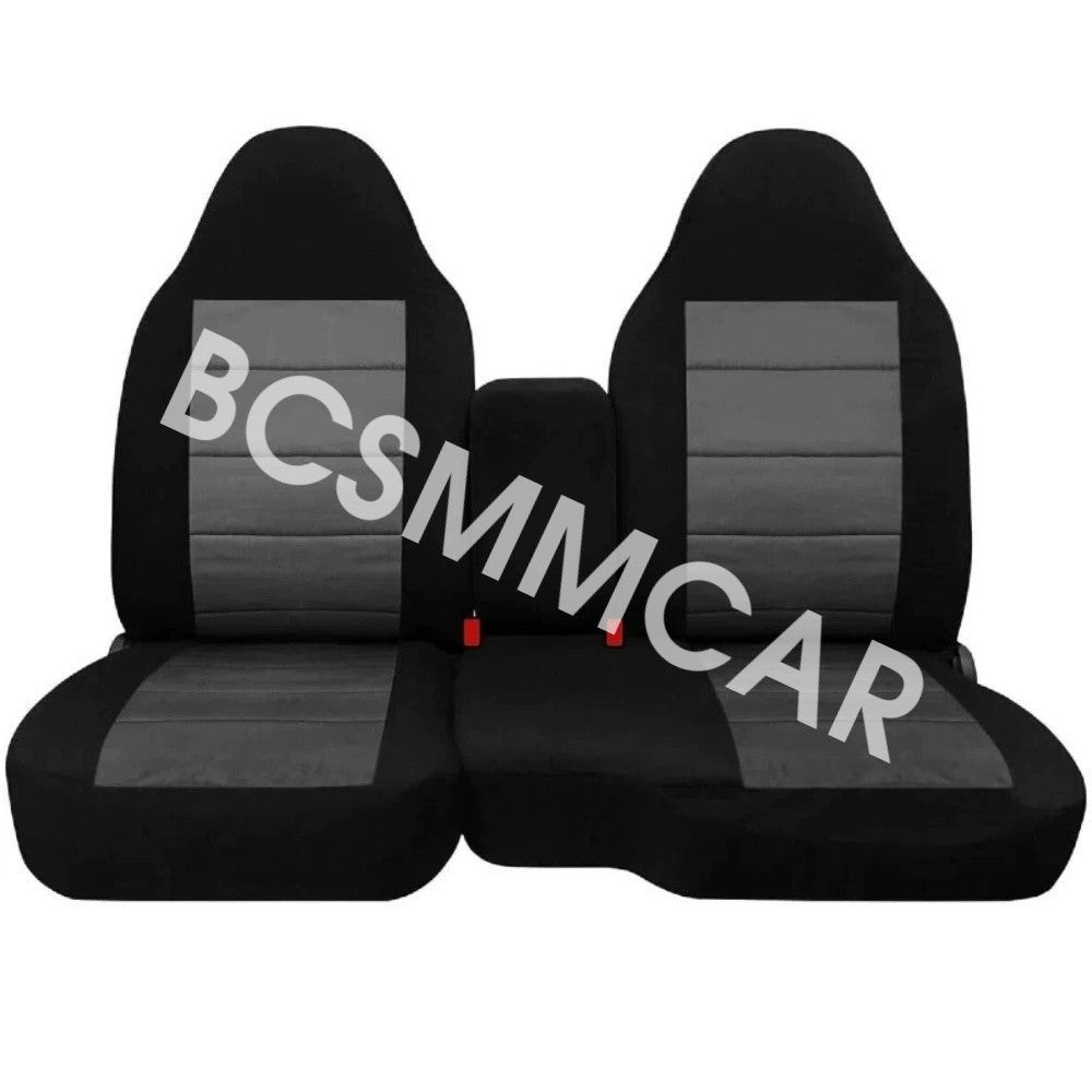 ya 12 5.22 Front Left Right Car for Seat Cover W/Armrest Cover Fit For 2004-2012 for GMC for Canyon