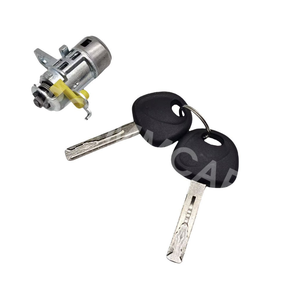 ya 2 7.14 81970-1RA00 Car Door Lock Cylinder W/2 Keys Fit for Hyundai Accent 2012-2017