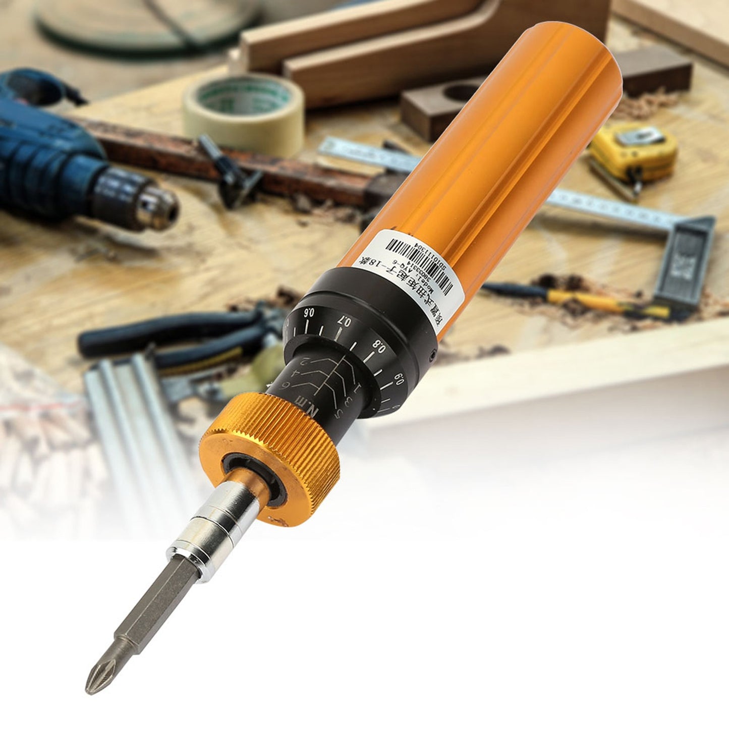 ya 26 Alloy Steel Preset Type 1-6N.m Adjustable Torque Screwdriver Handheld