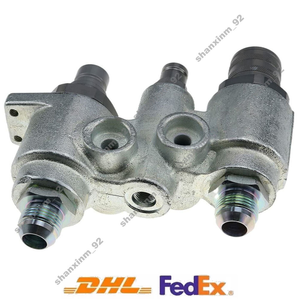 ya 27 7.2 Hydraulic Block Quick Coupler Flat Face for Bobcat 863 S130 S150 S160 S175 S185