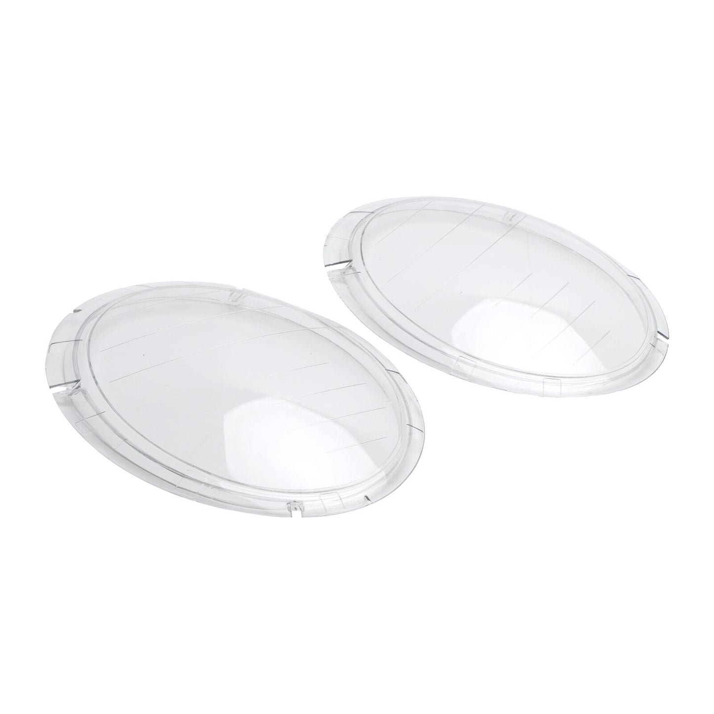 ya 1 8.5.4 Left +Right Headlight Lens Plastic Cover Shell 63126911701 02 for Mini Cooper