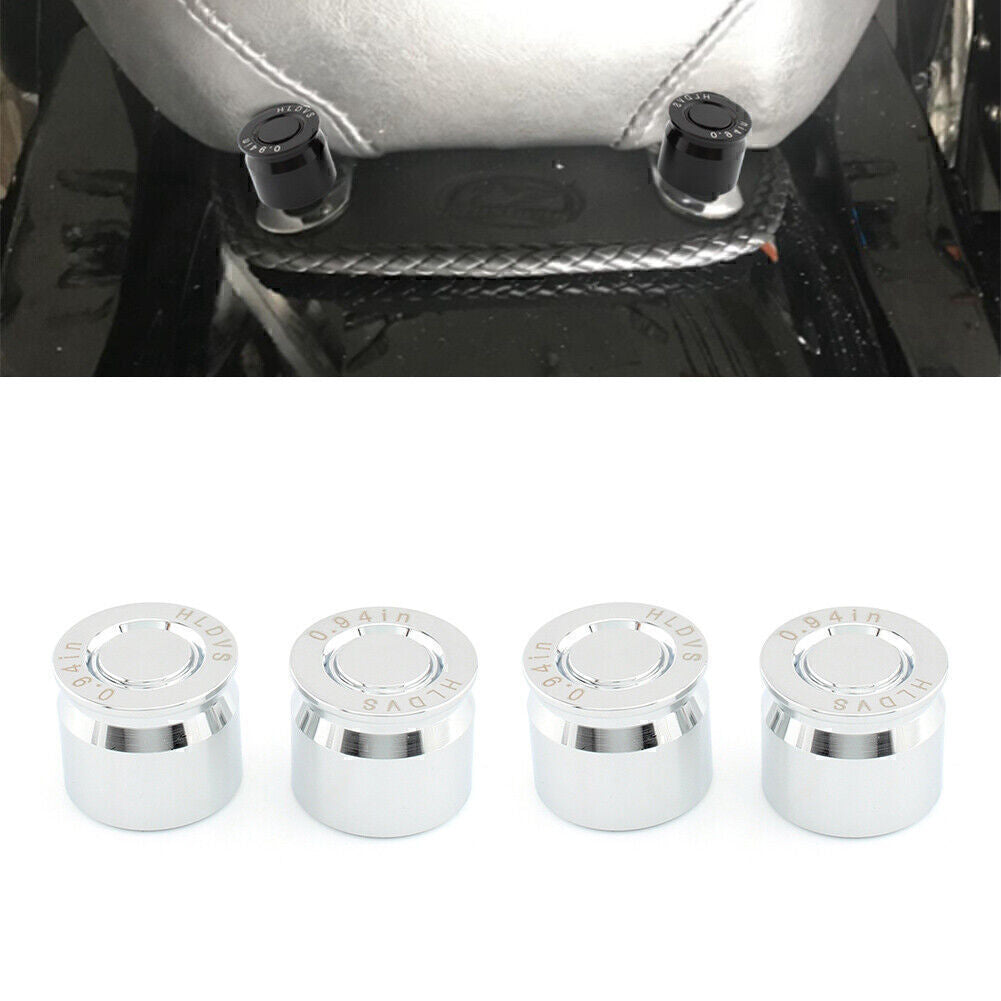 ya 2 6.27 Silver Solo Mounting Nuts Bolts fit for Harley Road King Breakout Road Glide Fat Boy