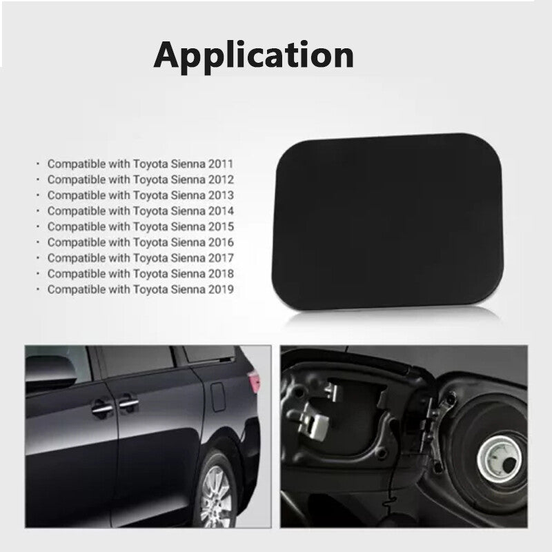 ya 1 6.30 Gas Cap Door Fuel Door for Toyota for SIENNA 2011 - 2019 for SIENNA 77350-08020 for Toyota Black