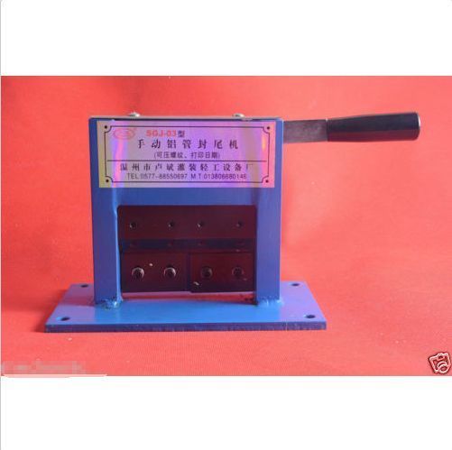 Manual Sealer Heavy Duty Aluminum Laminate Tube Crimping Sealing Machine b