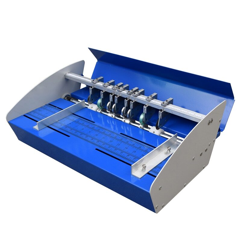 Blue 18 Inch 460mm Electric Creaser Scorer Perforator 3 in1 Combo 110/220V