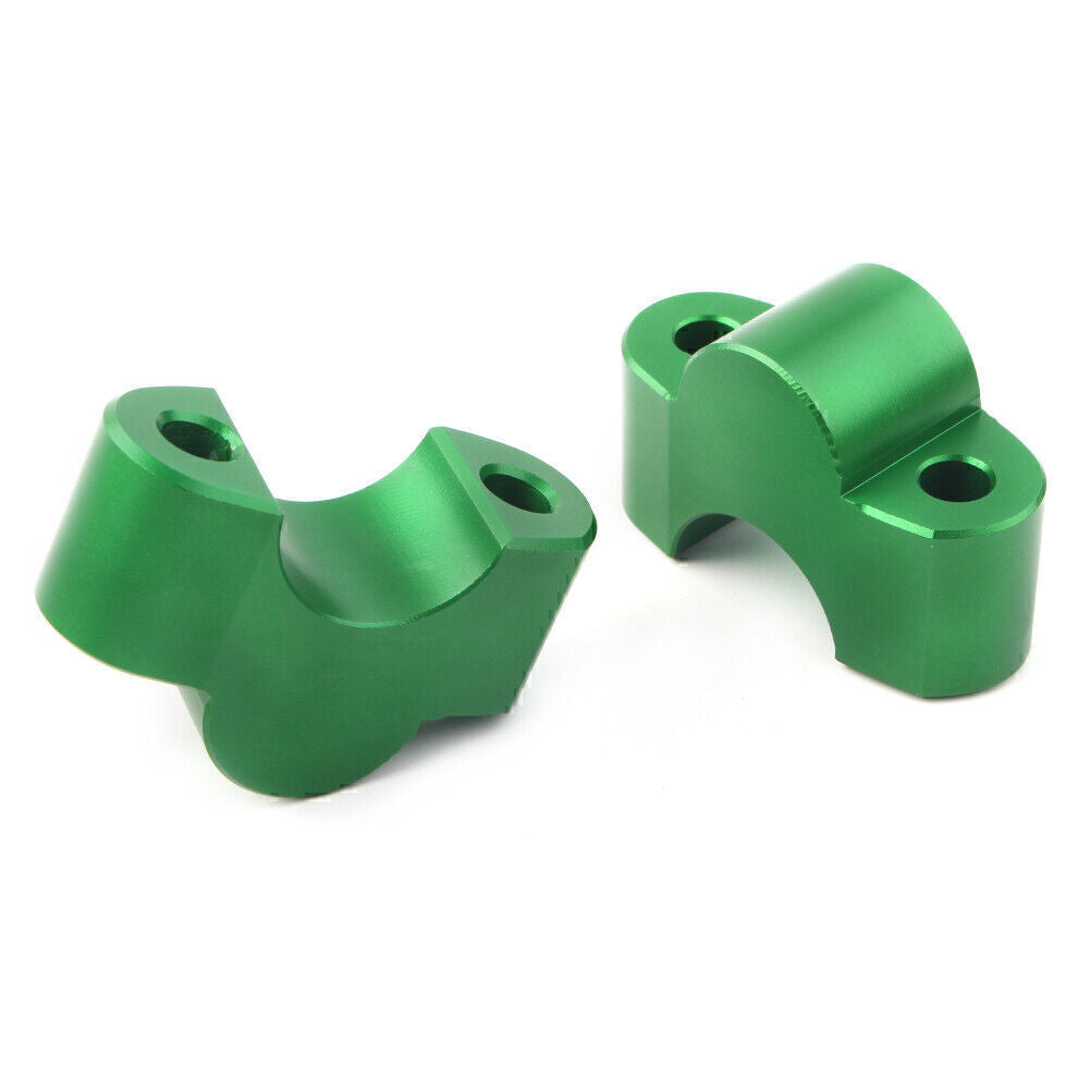 ya 5 8.7 Handlebar Bar Risers Mount Bracket Clamp for Kawasaki Z900RS 2018 2019-20 Green