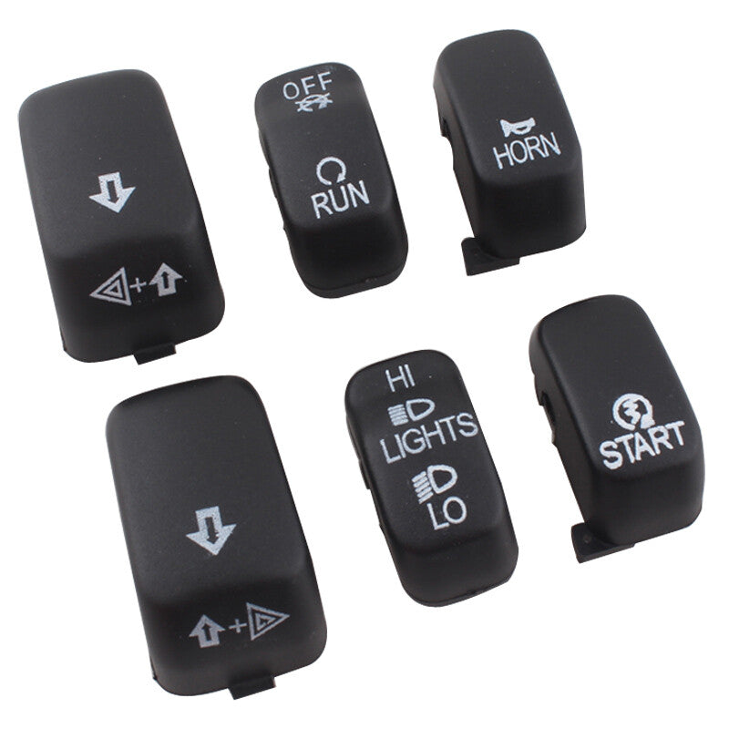 ya 2 6.29 6-piece handheld control switch housing button cover suitable for Harley Dyna Road King