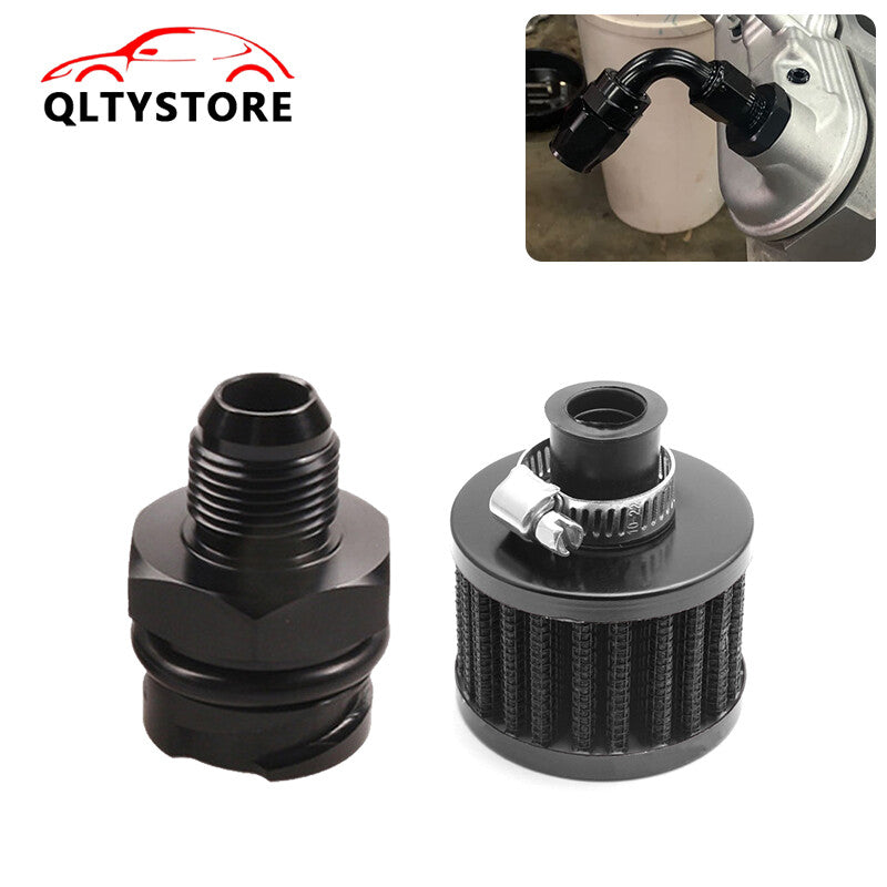ya 12 5.21 Billet Valve Cover Oil Cap & Black Breather Filter for LSX LS1 LS6 LS2 LS3 LS7