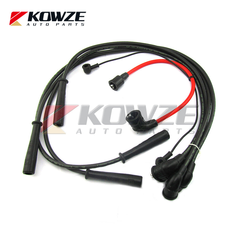 ya 6 6.13 Spark Plug Wire Ignition Cable High Tension Set for Pajero Montero 2nd 4G54 2.6L