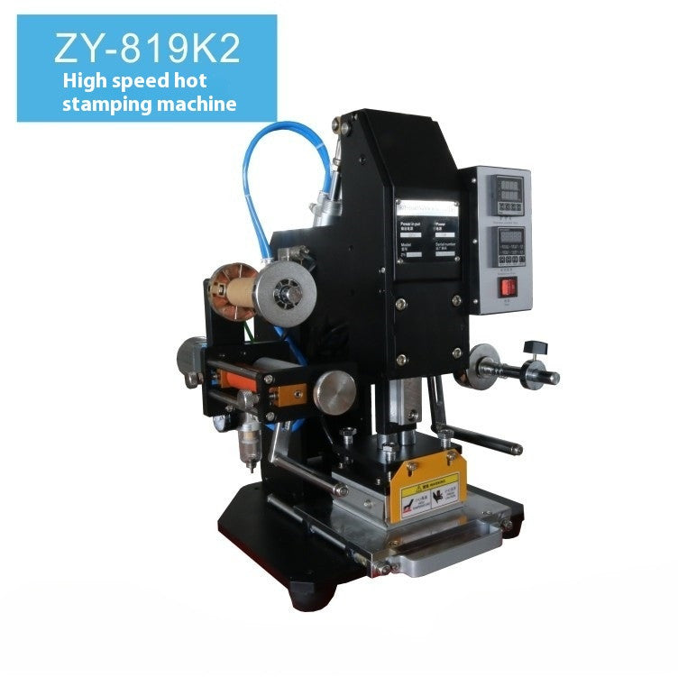 ZY-819K Pneumatic High Speed Stamping Machine Automatic Branding Machine