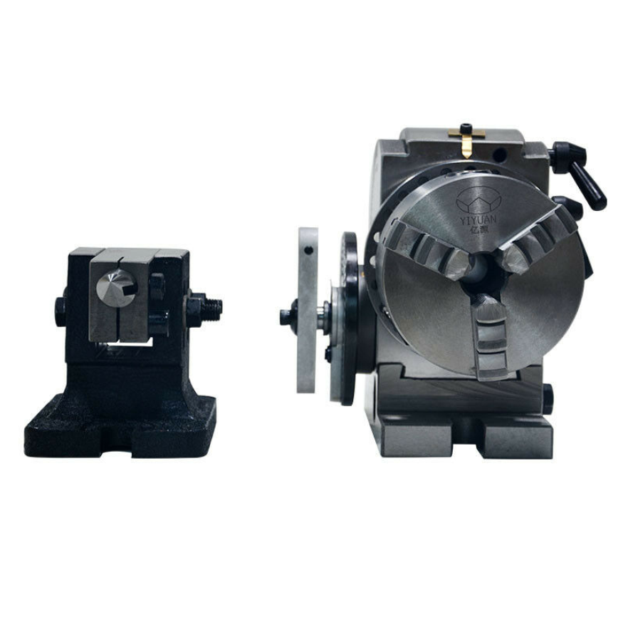 BS-0 Semi-universal quick dividing indexing head with tail stock for cnc milling