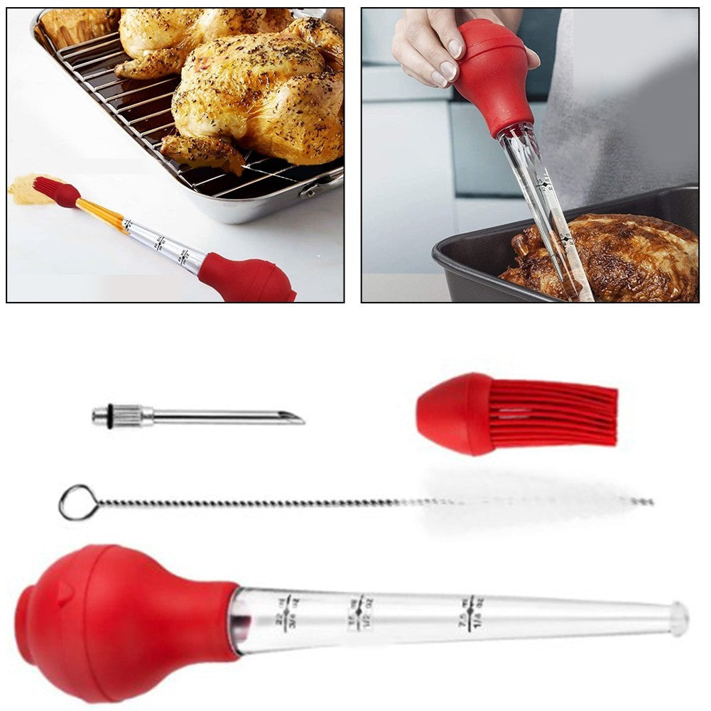ya 26 Compact and Practical Turkey Baster for Pise and Controlled Basting