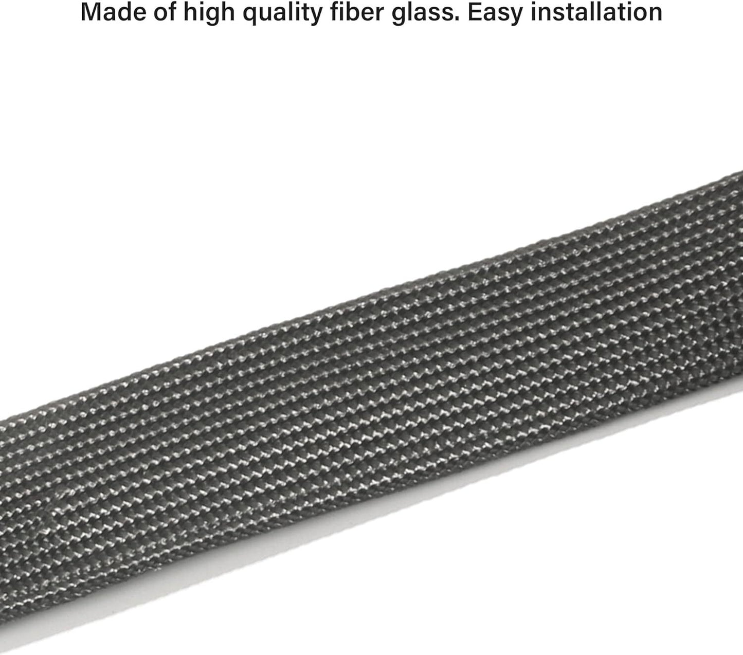 ya 5 8.7 Heat Shield Fireproof Sleeve Insulated Wire Hose Cover Wrap Loom Tube Automatic Heat Wrap