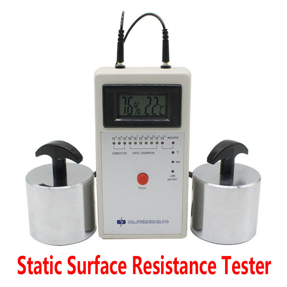 Weight type surface resistance detector temperature and humidity display SL-030B