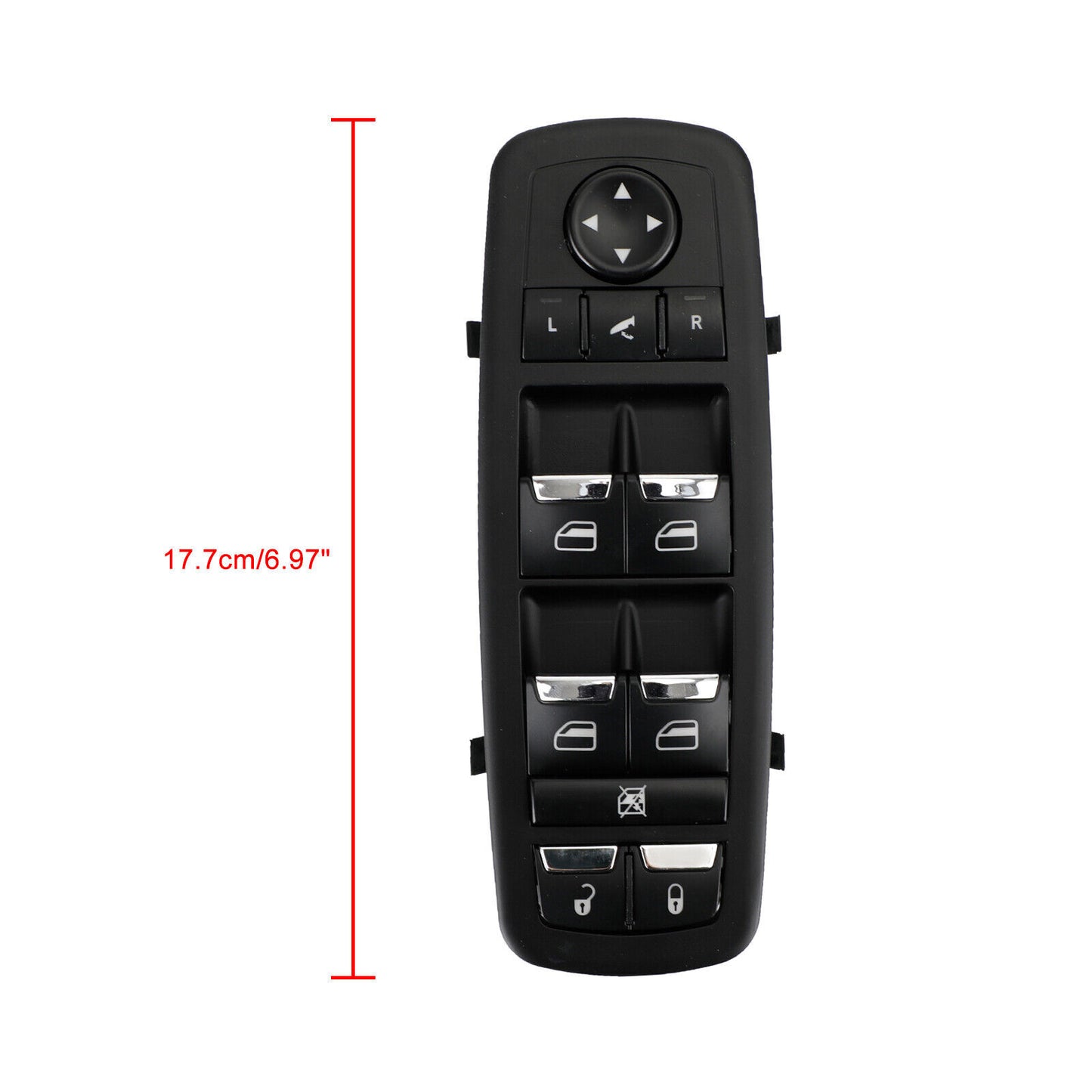 ya 1 8.5.2 Driver Side Master Power Window Switch 670010305 for Maserati Ghibli 2014-18