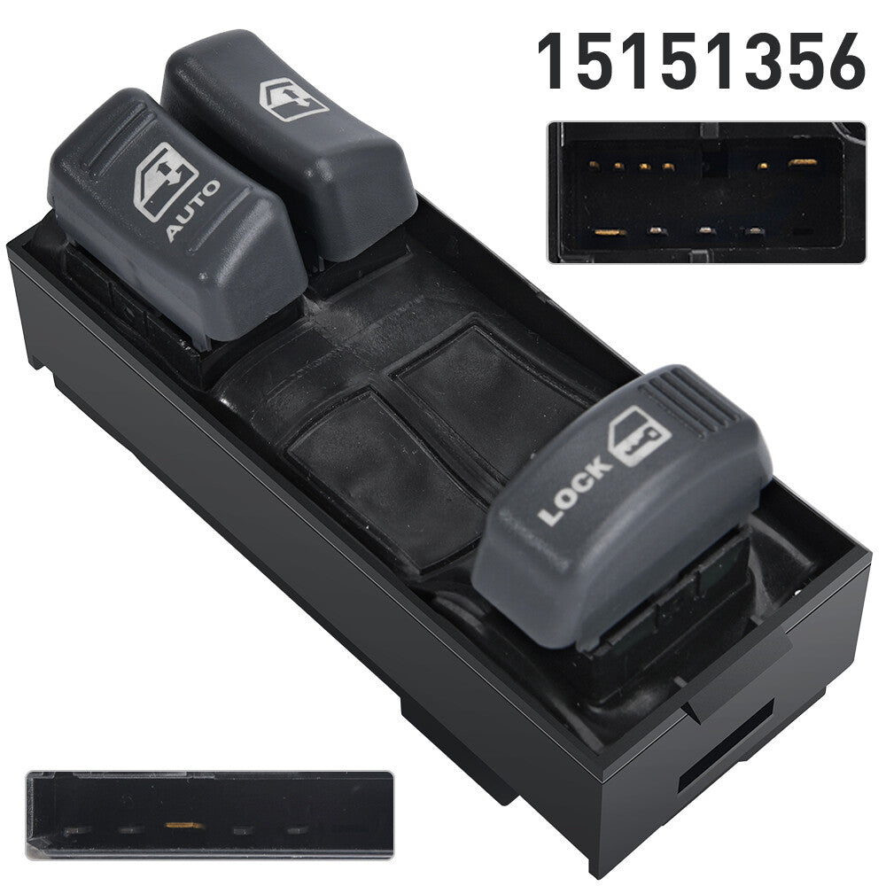 ya 13 Power Window Switch Front Driver Side Master for Chevy Truck Blazer 2-Door