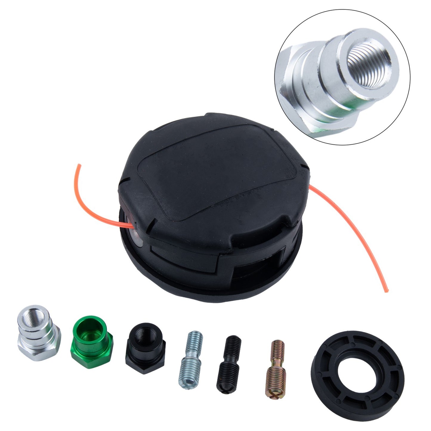 ya 14 8 PCS/Set String Trimmer Head Kit For 400 Head SRM-225 SRM-230 SRM-210