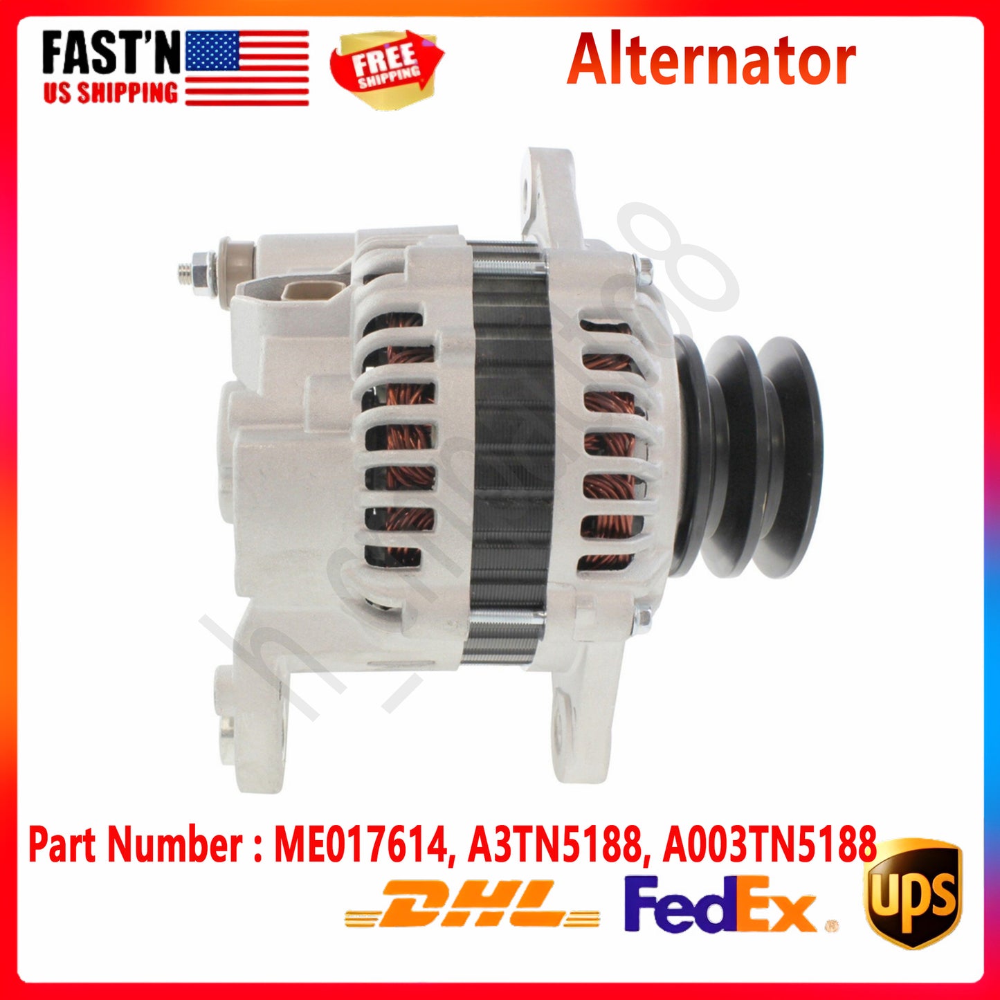 ya 27 7.2 Alternator FOR 24 VOLT 35 AMP Replaces ME017614 A3TN5188 A003TN5188