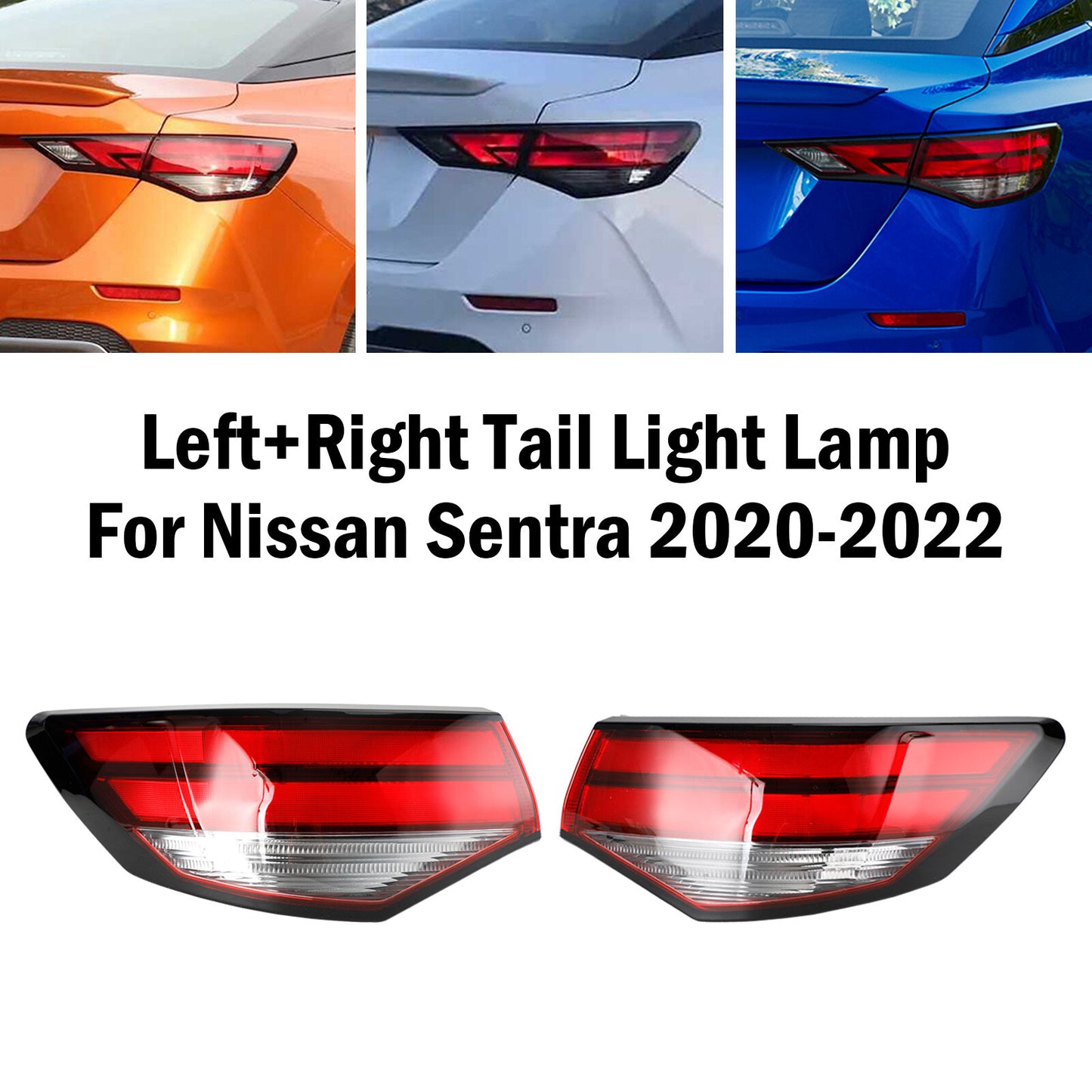 ya 1 8.5.4 Left+Right Tail Light Lamp For Sentra 2020-2022 P1