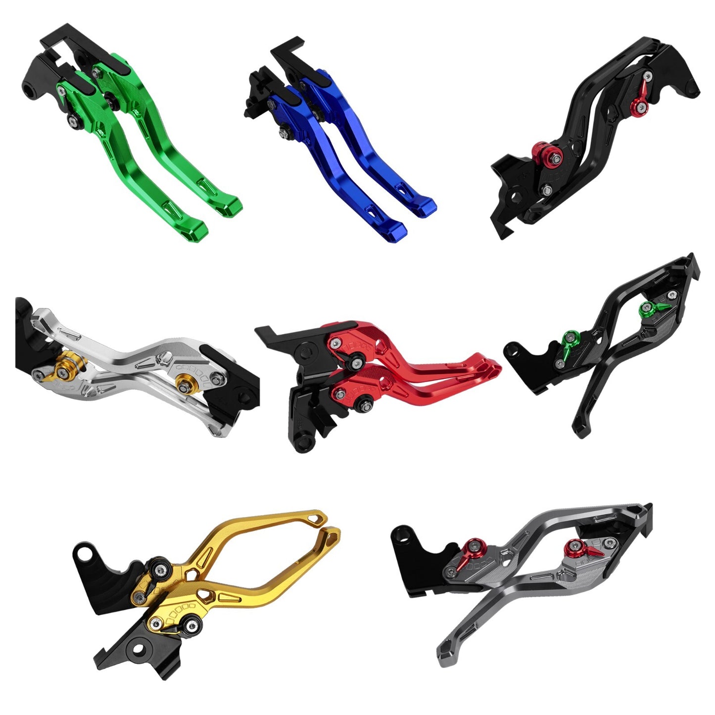 ya 8 5.26 for Suzuki GSF600S BANDIT 1996-2003 2002 2001 Rhombus Clutch Brake Levers Short