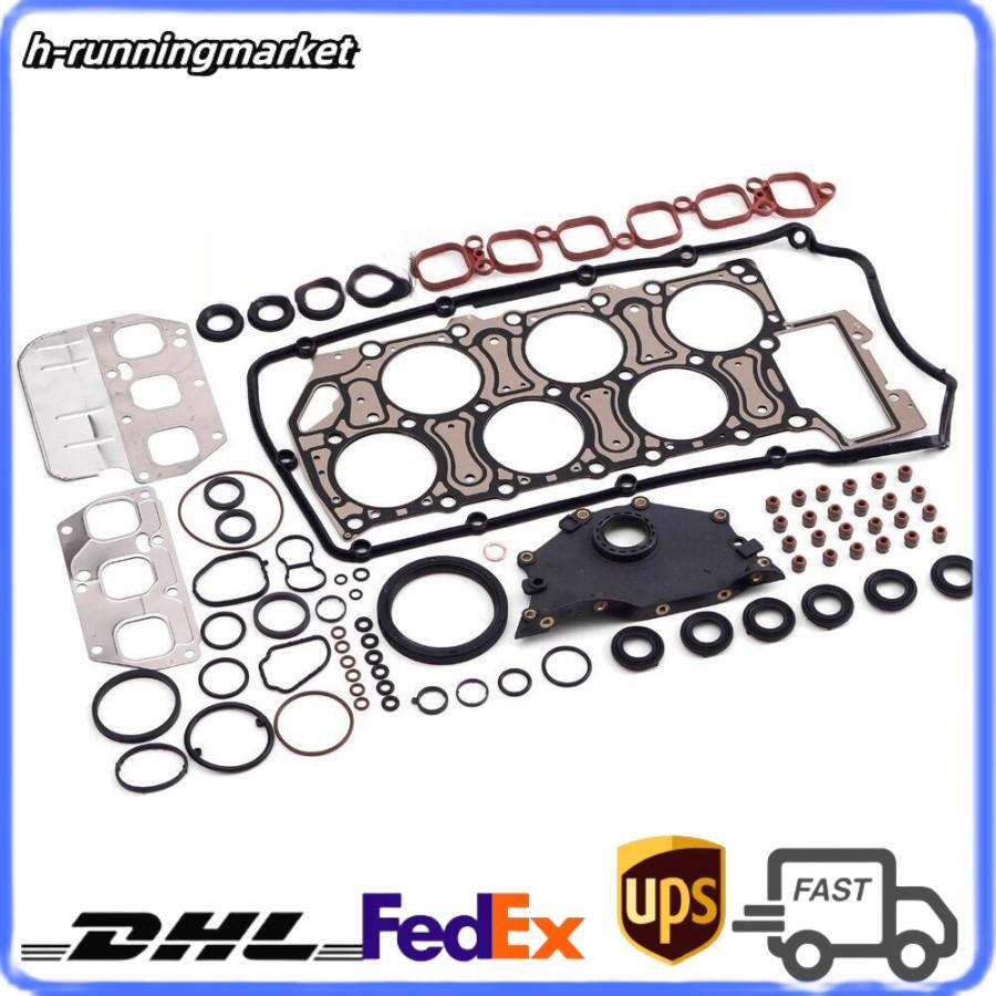 ya 9 6.5.3 1Set Engine Rebuild Gaskets Seals Kit for Audi TT for VW Touareg for Porsche AZZ BKL 3.2