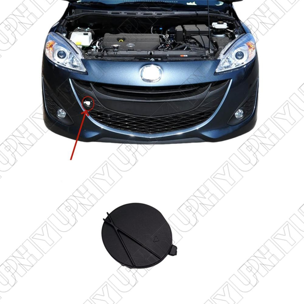 ya 27 6.18 1¡Á Front Bumper Tow Hook Cover for Mazda 5 CW 2011-2015 C513-50-A10B C51350A10B