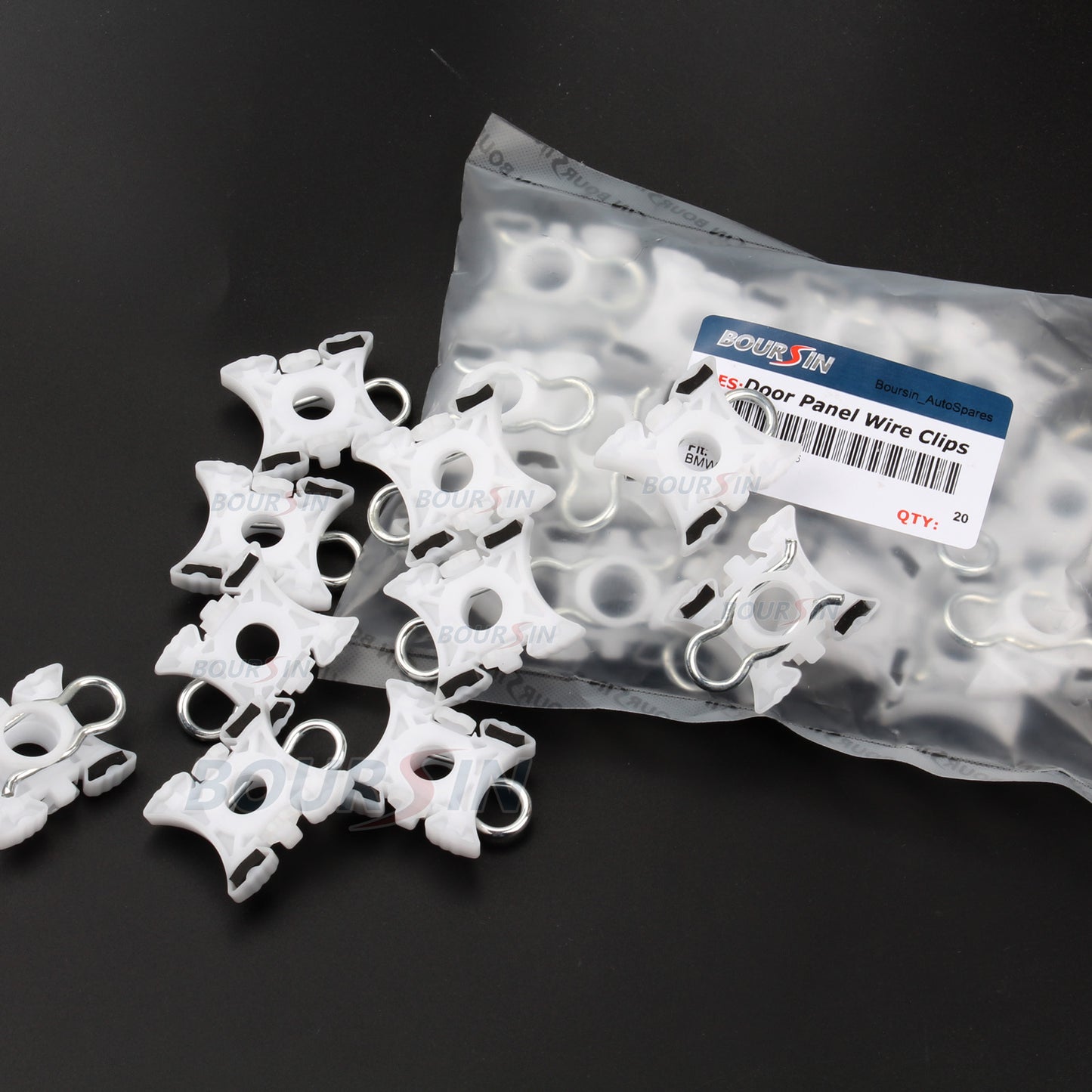 ya 1 6.30 20 Pcs Window Regulator Sliding Pivot Clips fit for BMW E32 E34 E36 Z4 51321938884
