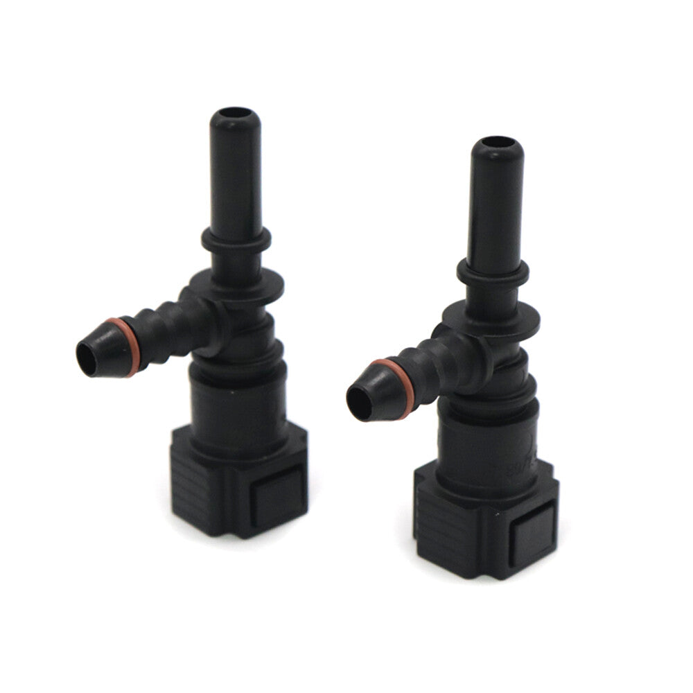 ya 5 8.7 Tee Connector Fuel Line Fitting Connecting Tube 6mm Female 7.89mm ID6 Female 2