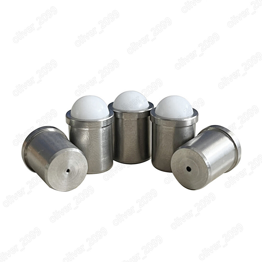 304 Stainless Steel Spring Nylon Ball Head Plunger Locating Bead Without Thread