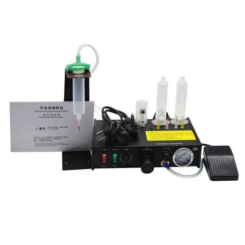 Semi-Automatic Glue Dispenser Machine Solder Paste Liquid Adhesive Controller
