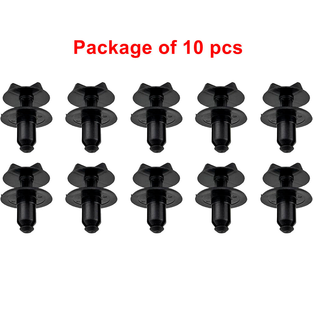 ya 27 7.20 10 Nylon Molded Clips for Volkswagen Beetle 113-853-585C - Decorative Fixing Buckles and Rivets