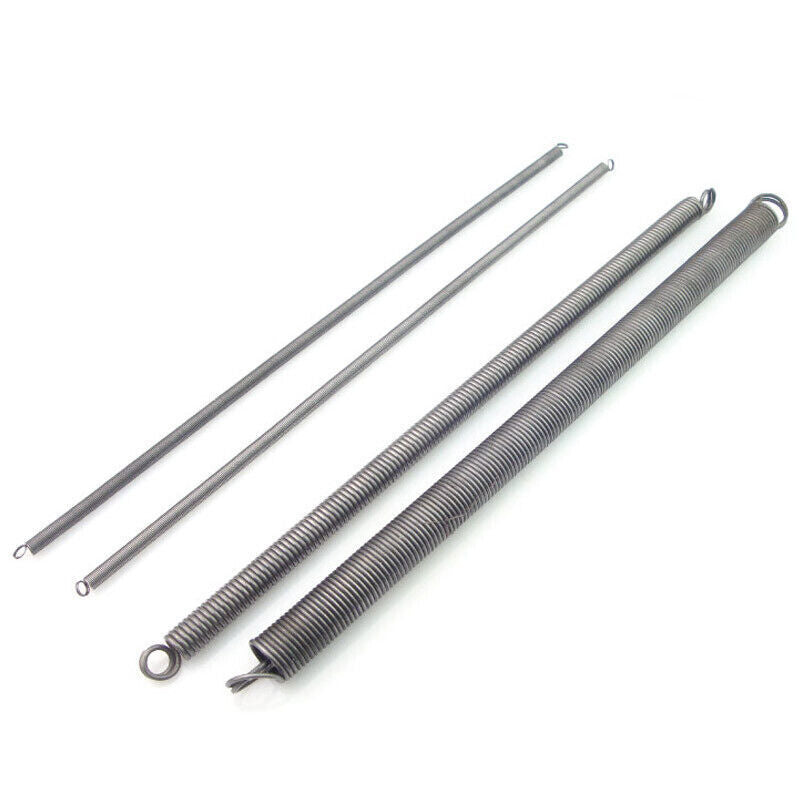 Double Wire Hook Tension Extension Spring Wire Dia 0.3-1.6mm Steel Spring 300mm