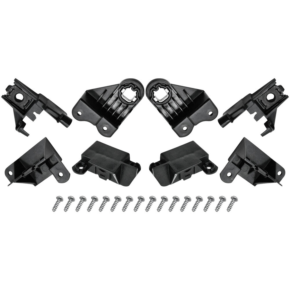 ya 13 5.27 Pair Headlight Bracket Repair Set Kit For X1 F48 F49 2019-2023 X2 F39 2017-2023