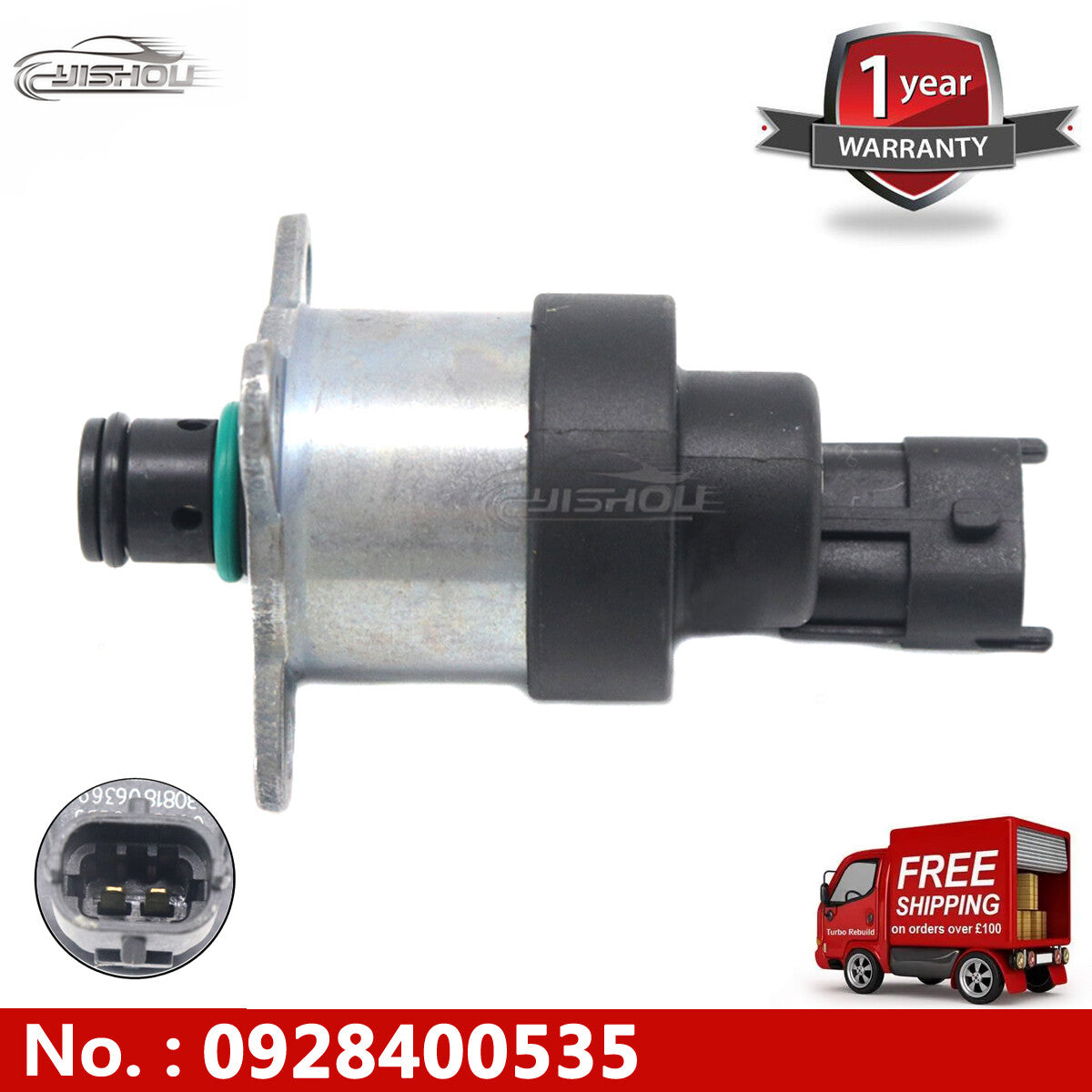 ya 27 7.2 Fuel pressure regulator 0928400535 is suitable for Chevrolet for GMC Duramax diesel LB7 2001-2004.
