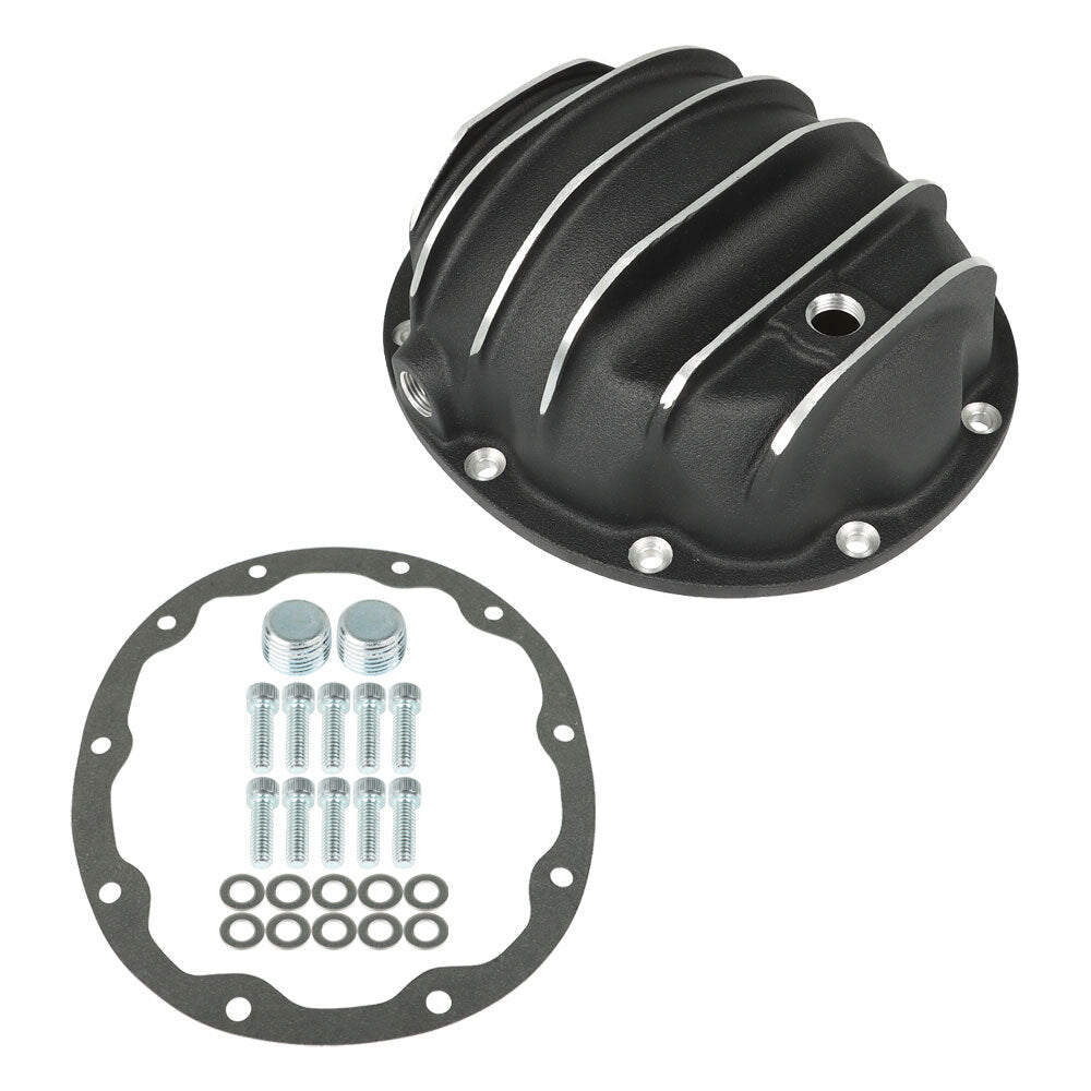 ya 2 6.26 Suitable for Jeep suitable for Dana 35 rear black differential cover with gasket and drain plug