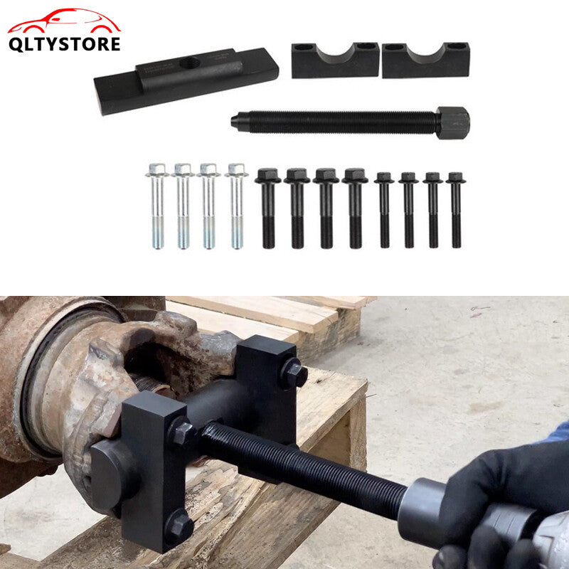 ya 3 6.24 1* 60050 Heavy-Duty Yoke Puller Semi Truck Yoke Remover Tool Kit Black