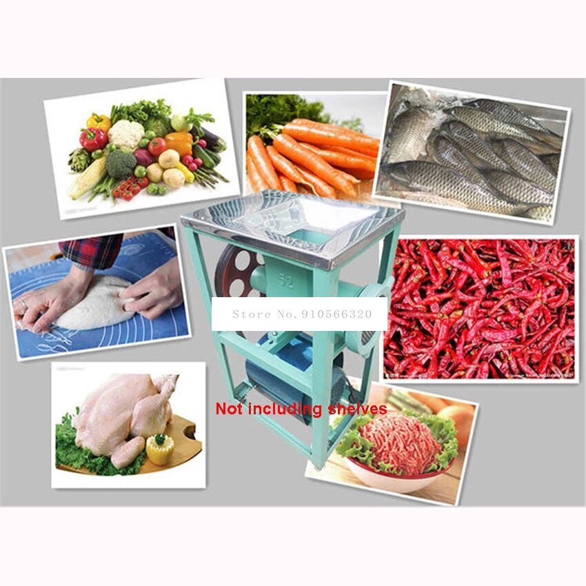 ya 17 220V/50Hz 52 Commercial Electric Large Grinder Chicken Bone Fish Pork Grinder