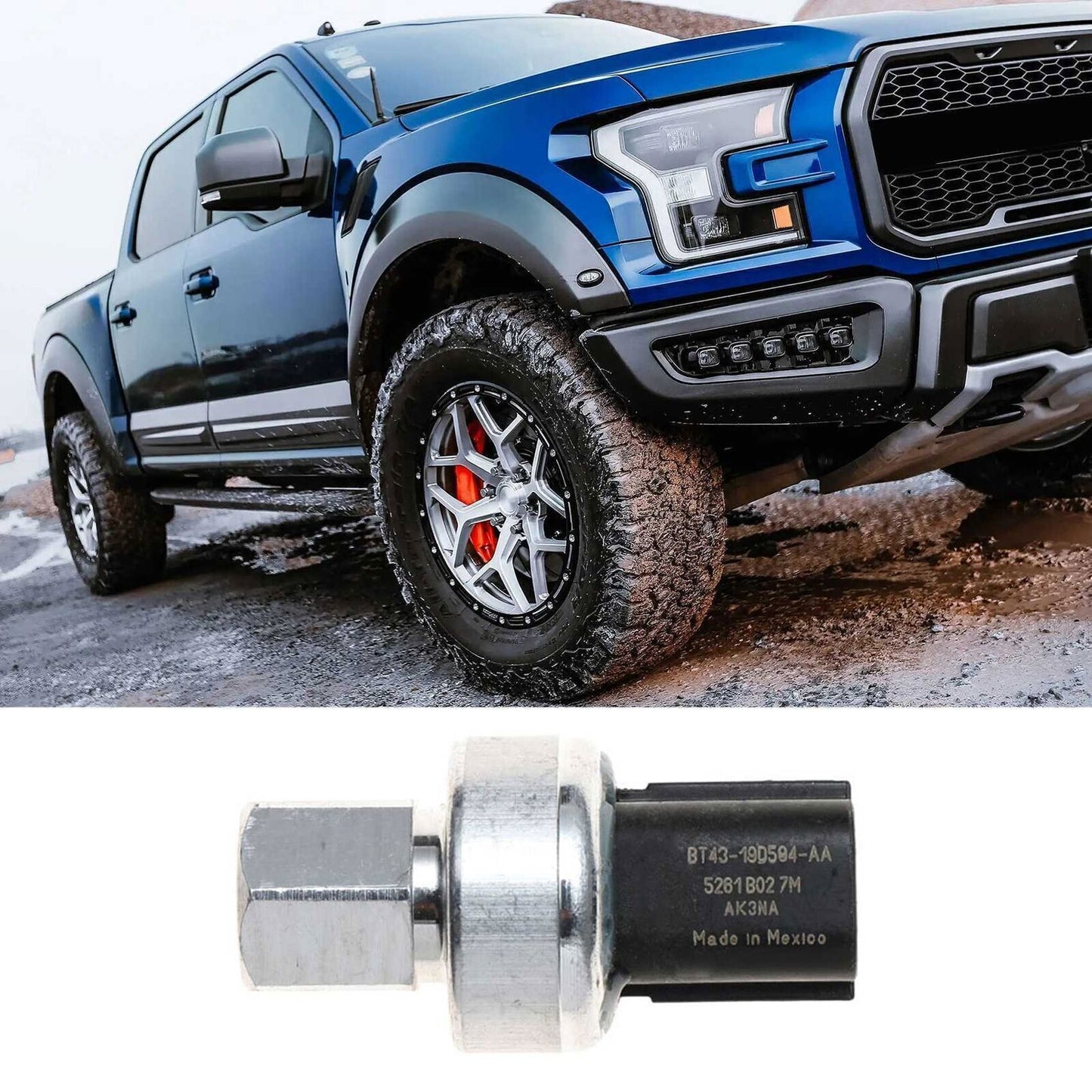 ya 1 8.5.3 The new air conditioning pressure sensor switch is suitable for Explorer for Lincoln BT43-19D594-AA
